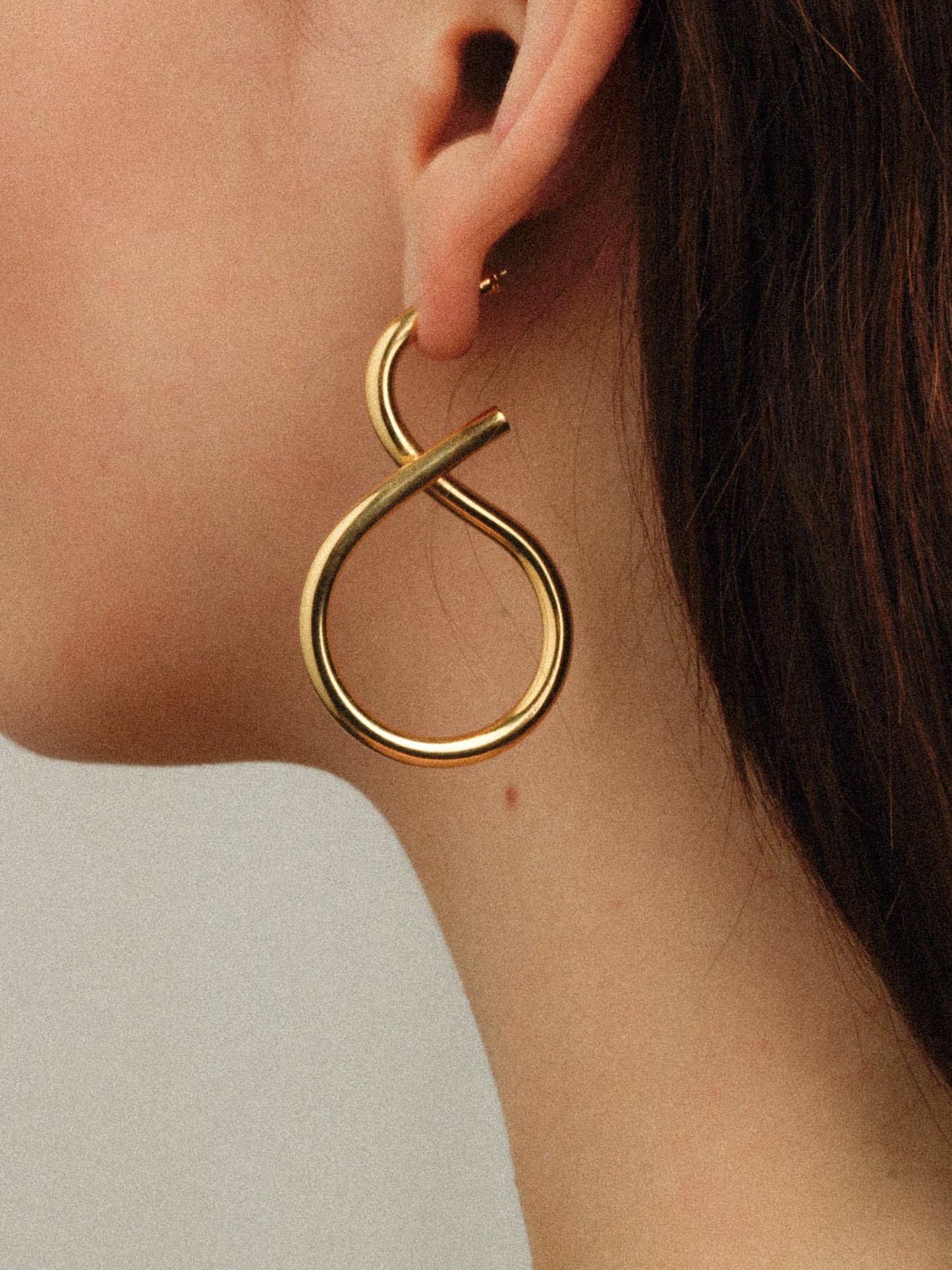 Shape II Earrings In Gold Vermeil Sara Robertsson Jewellery