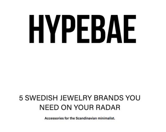 Swedish Jewelry brand you need on your radar on Hypebae - Sara Robertsson Jewellery