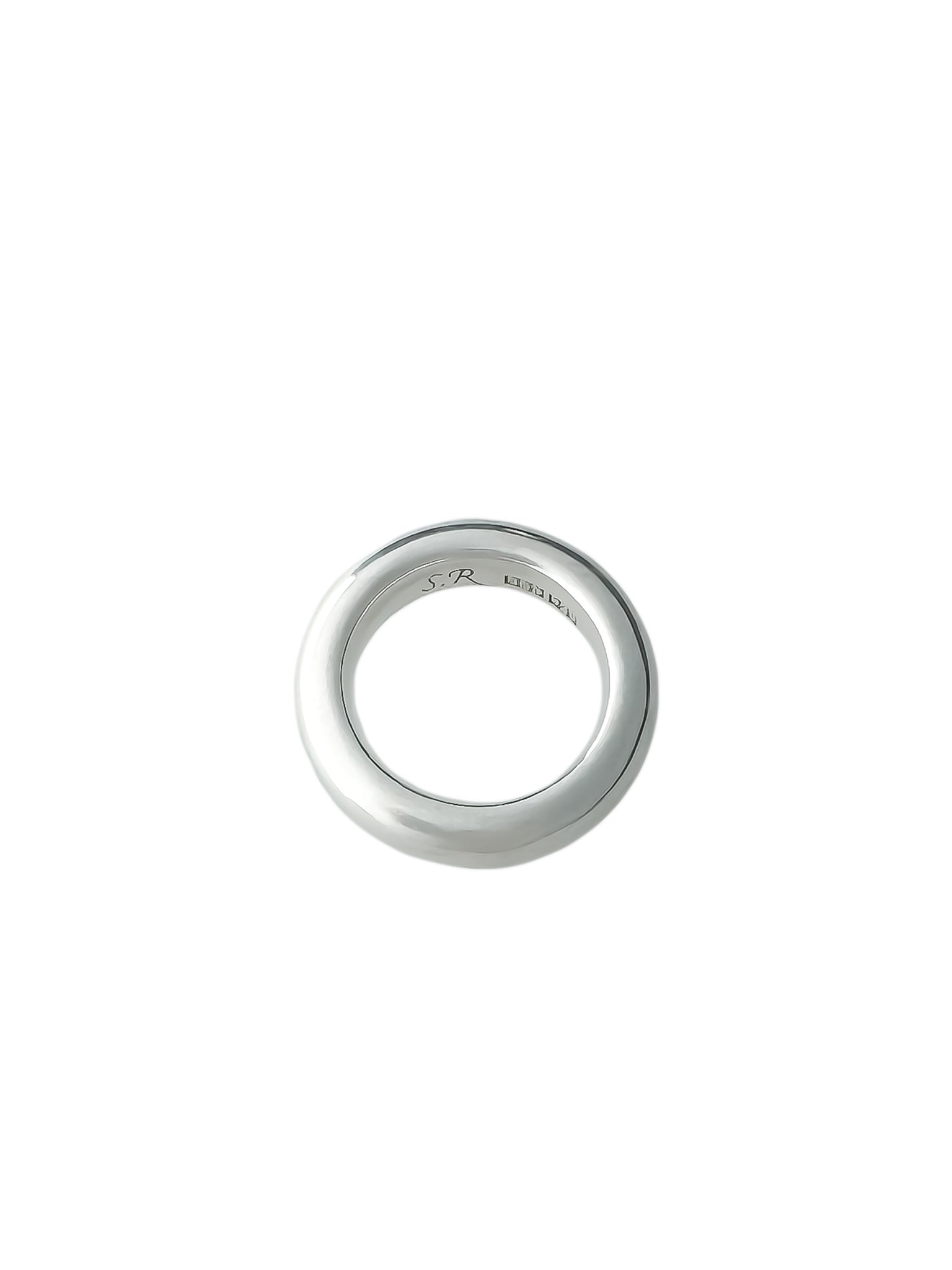 Essential chunky ring in silver by Sara Robertsson Jewellery