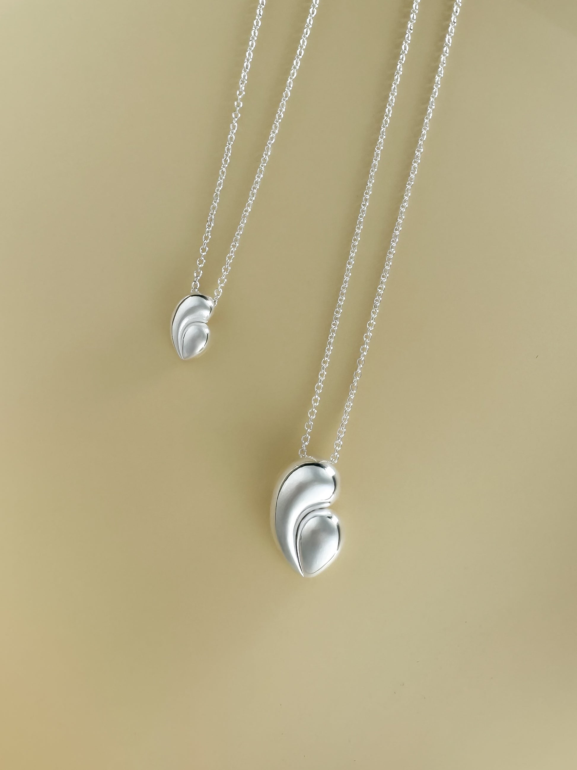 Mother's heart pendants by Sara Robertsson Jewellery