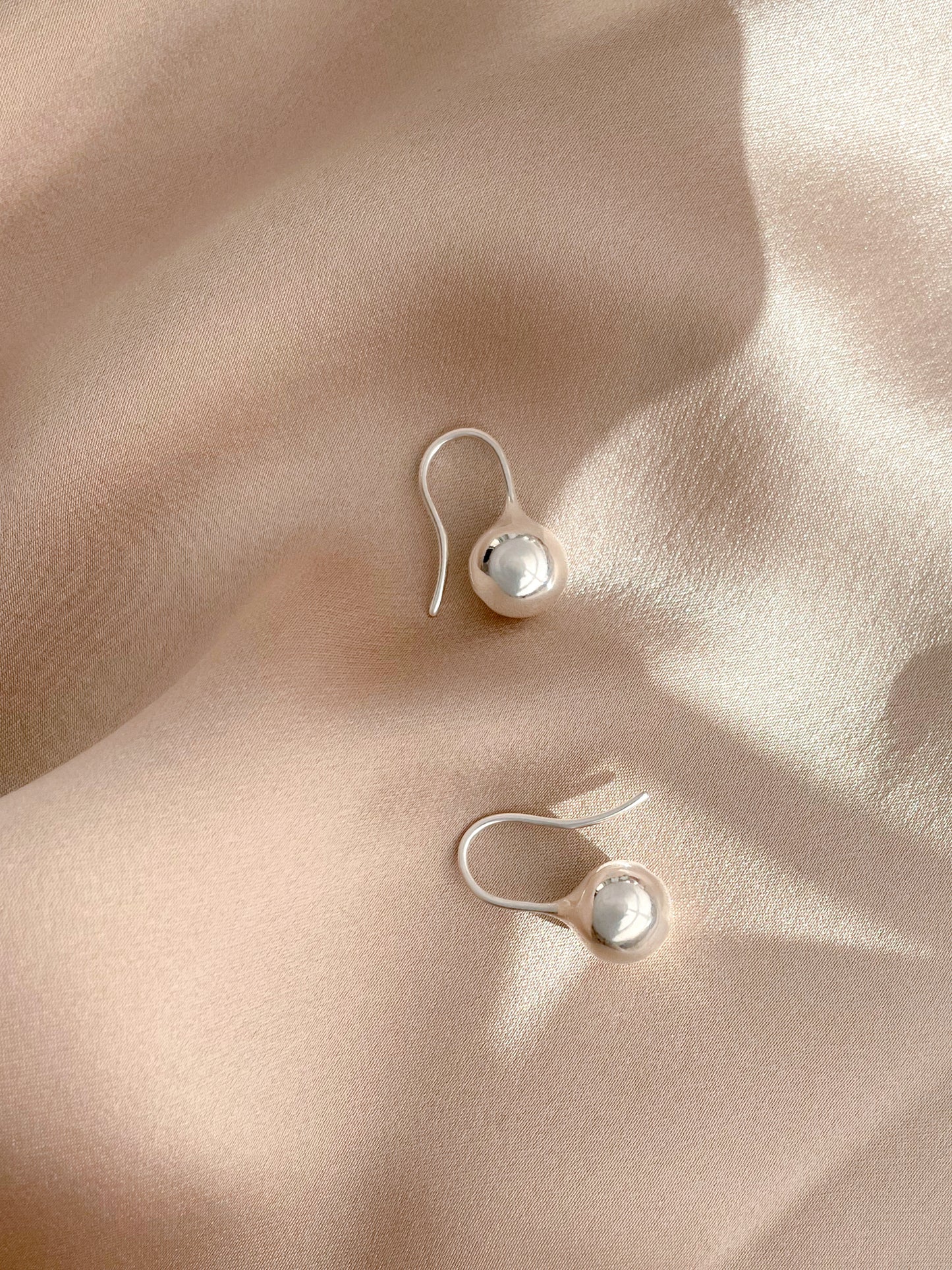 Sintra Earrings In Silver Sara Robertsson Jewellery