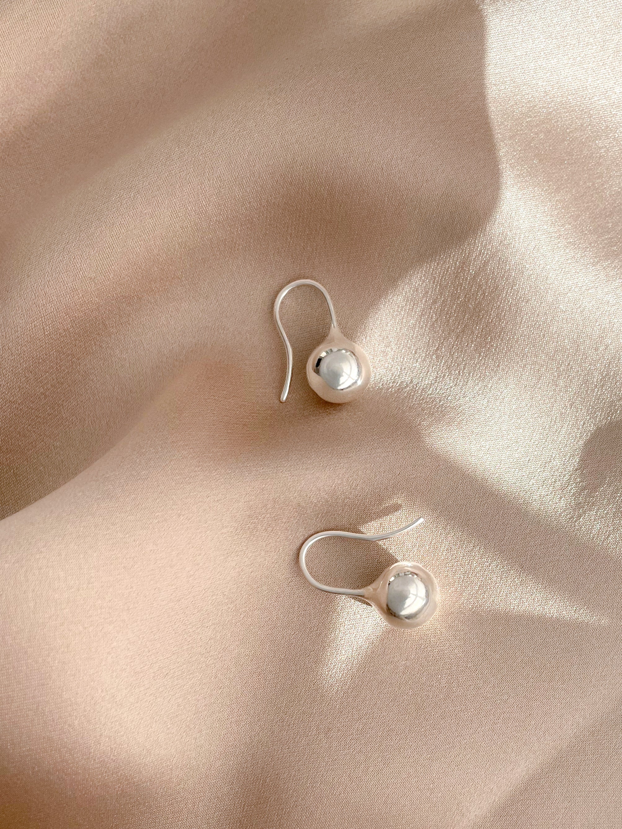 Sintra Earrings In Silver Sara Robertsson Jewellery