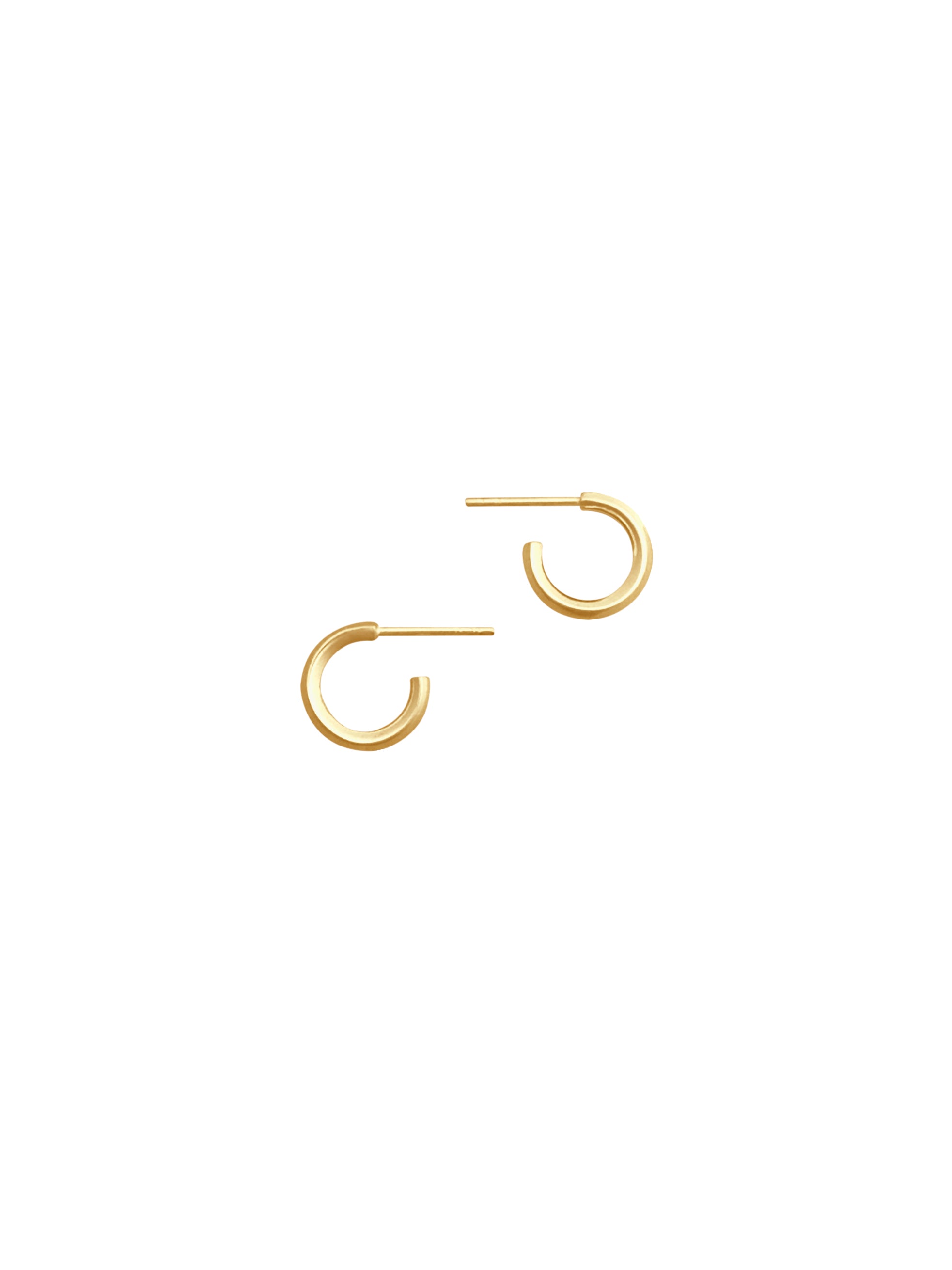 String Small Hoops Gold