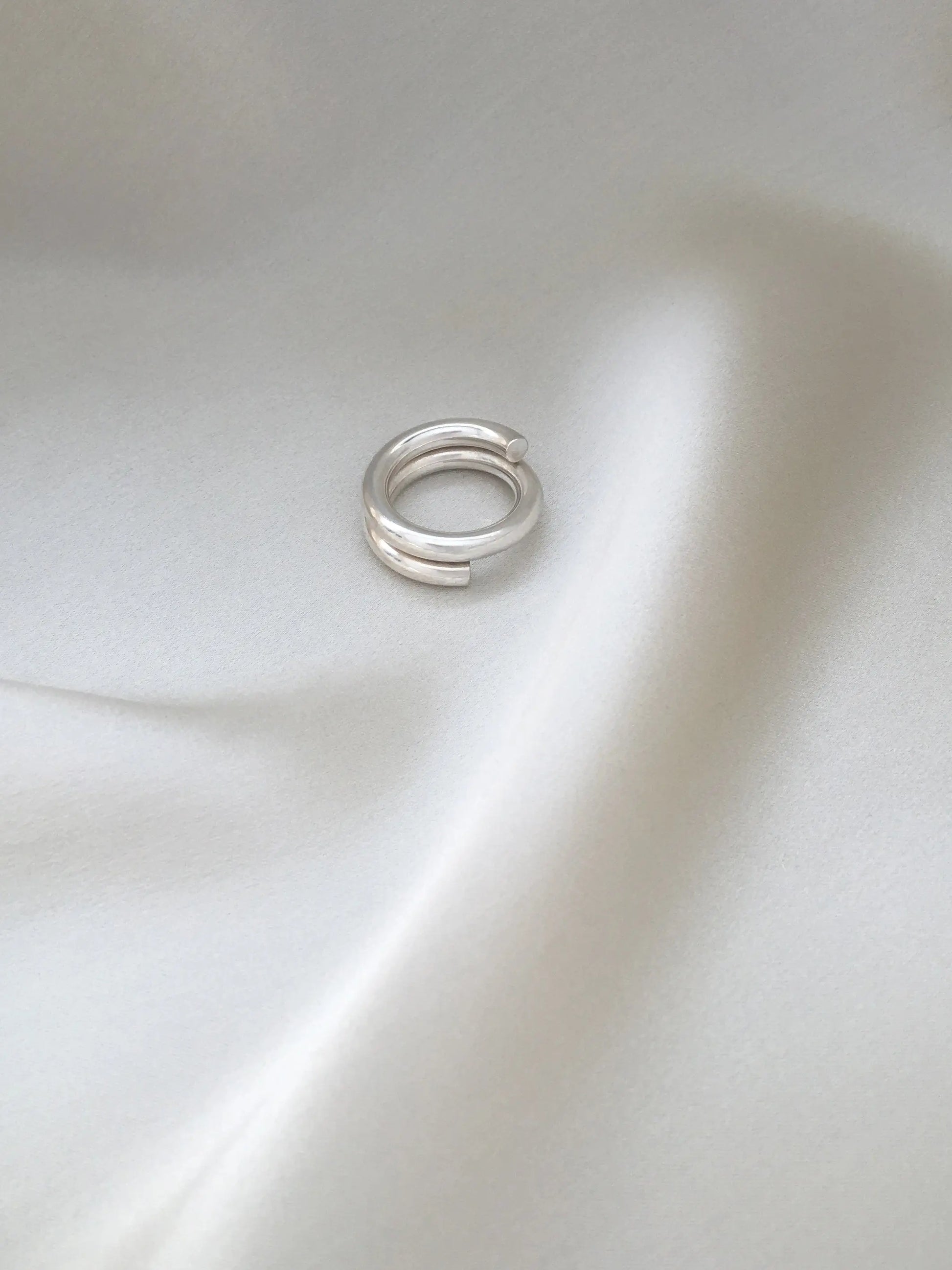 Arc Ring In Silver Sara Robertsson Jewellery