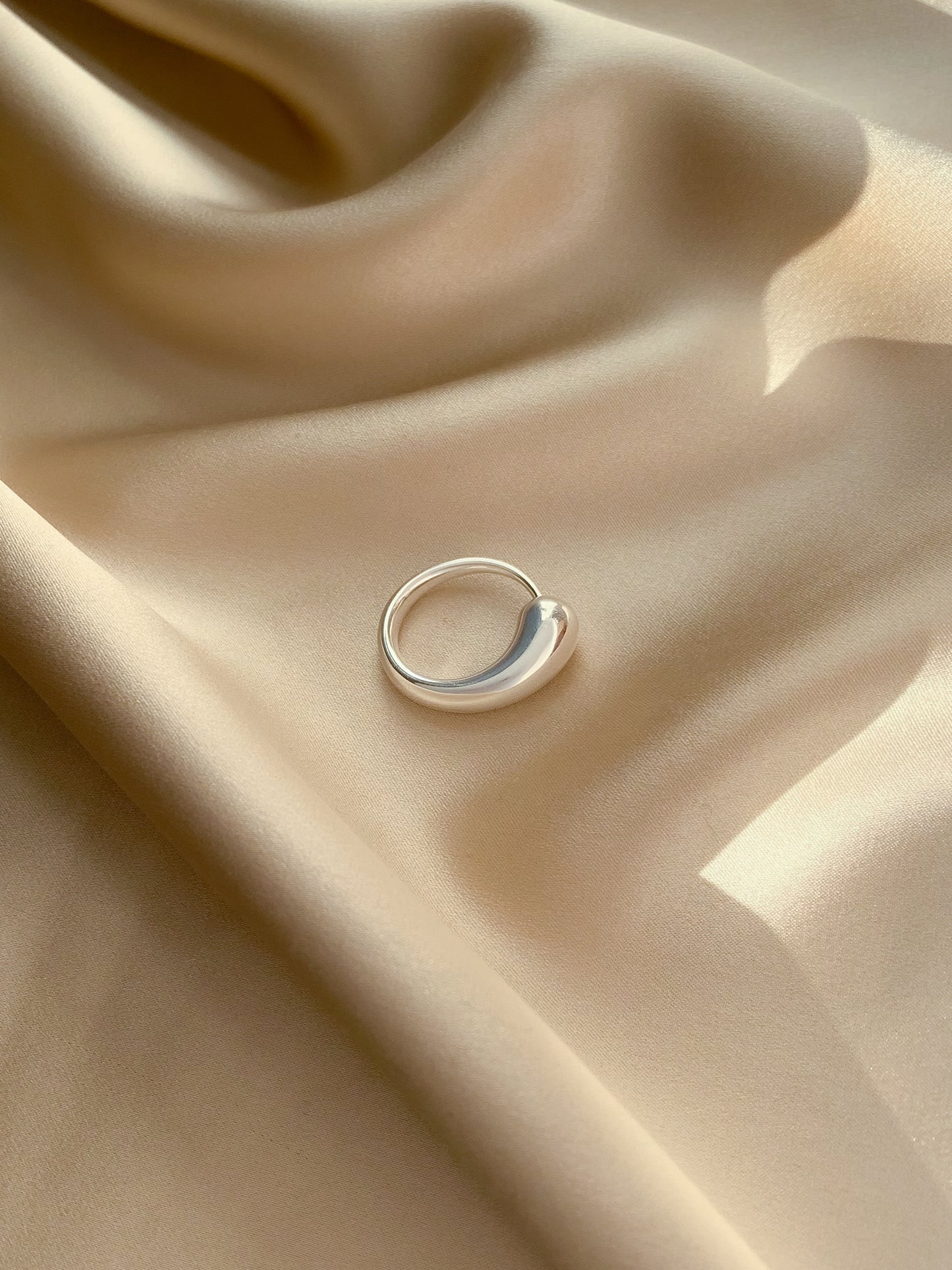 Closure Ring In Silver Sara Robertsson Jewellery