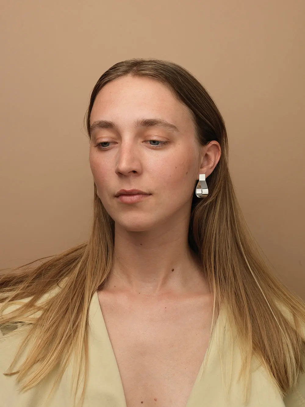 Drop Earrings In Silver Sara Robertsson Jewellery