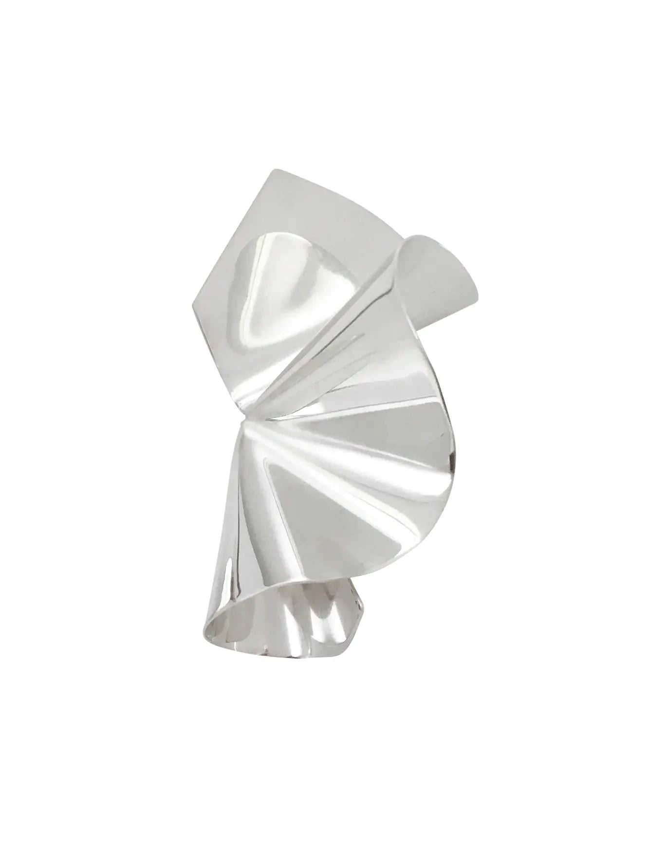 Enfold Earring In Silver Sara Robertsson Jewellery