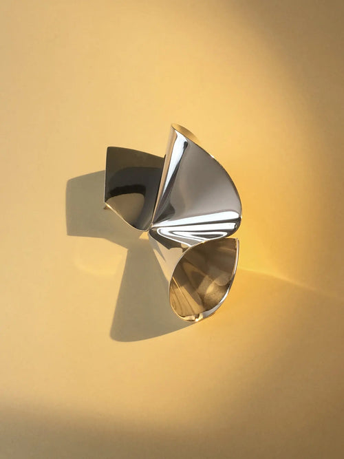 Enfold Earring In Silver Sara Robertsson Jewellery
