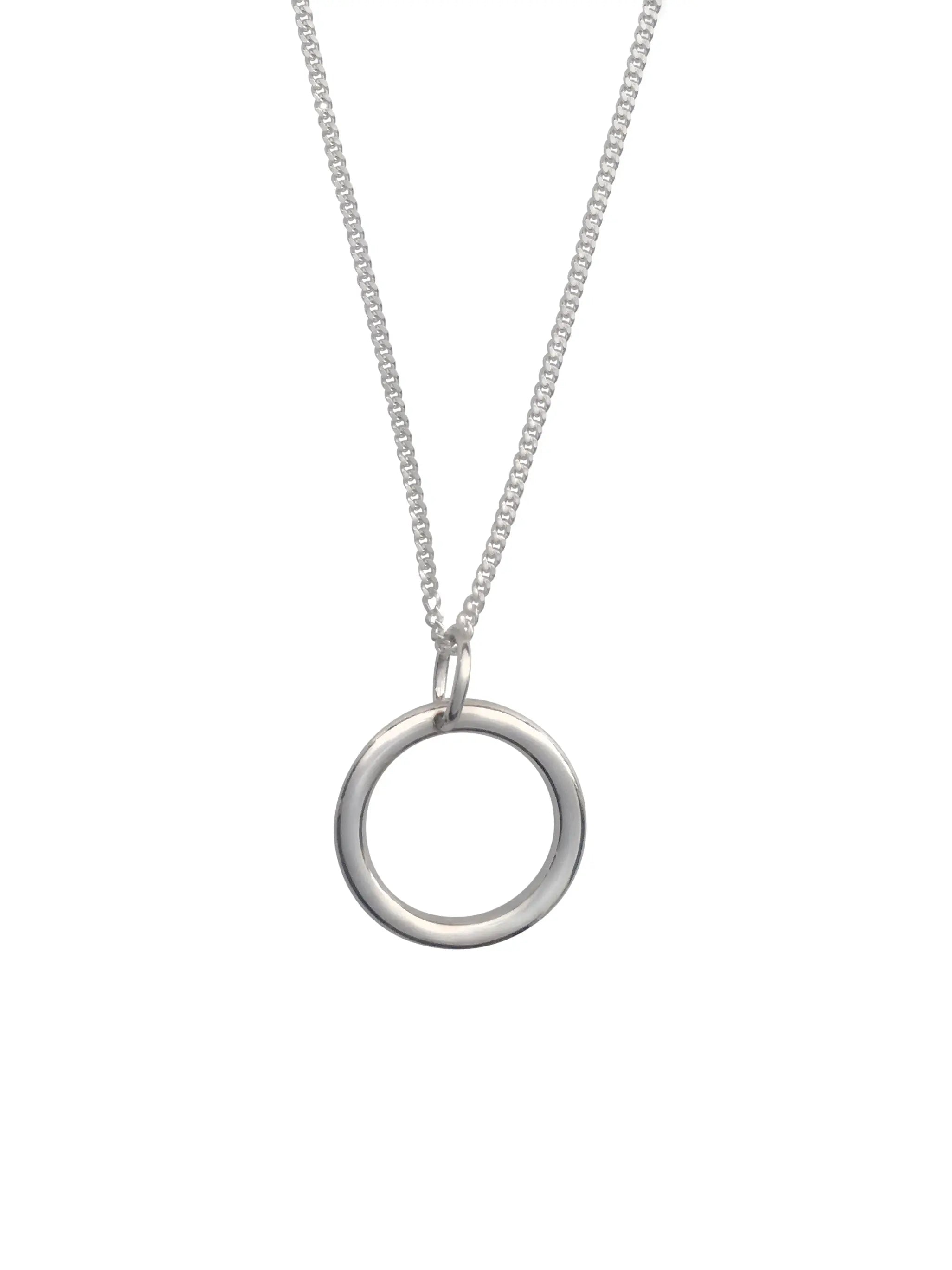 Pluto Necklace In Silver Sara Robertsson Jewellery