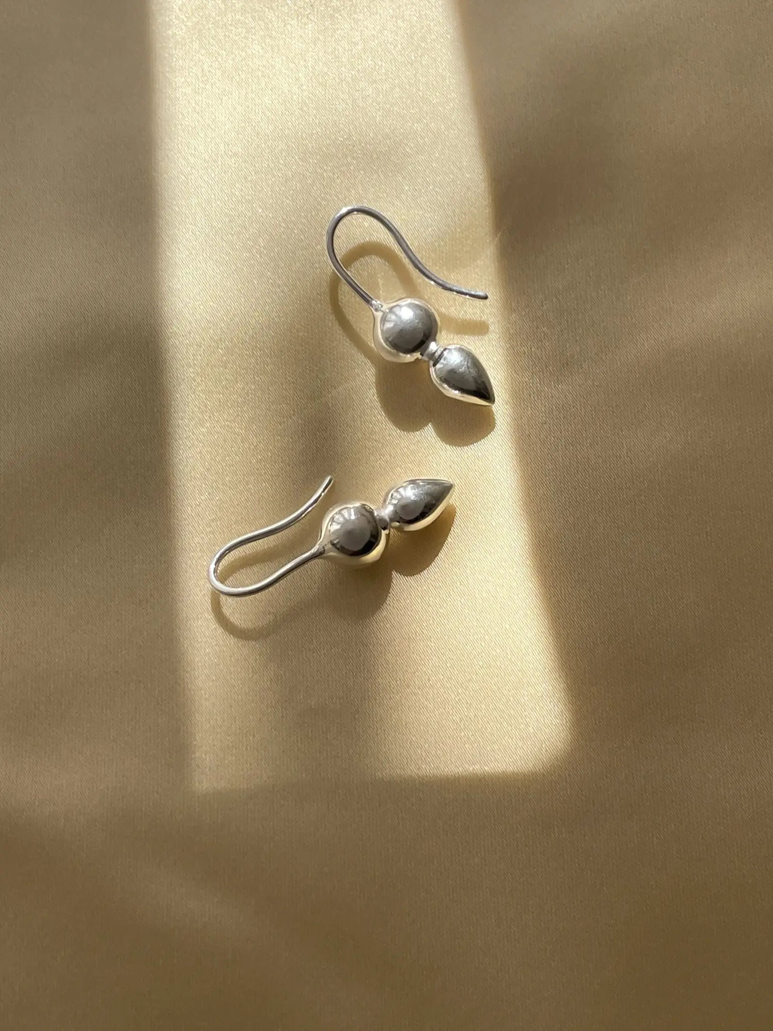 Spire Earrings In Silver Sara Robertsson Jewellery