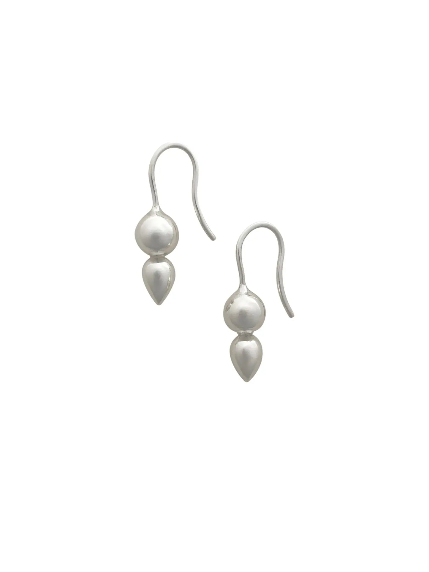 Spire Earrings In Silver Sara Robertsson Jewellery