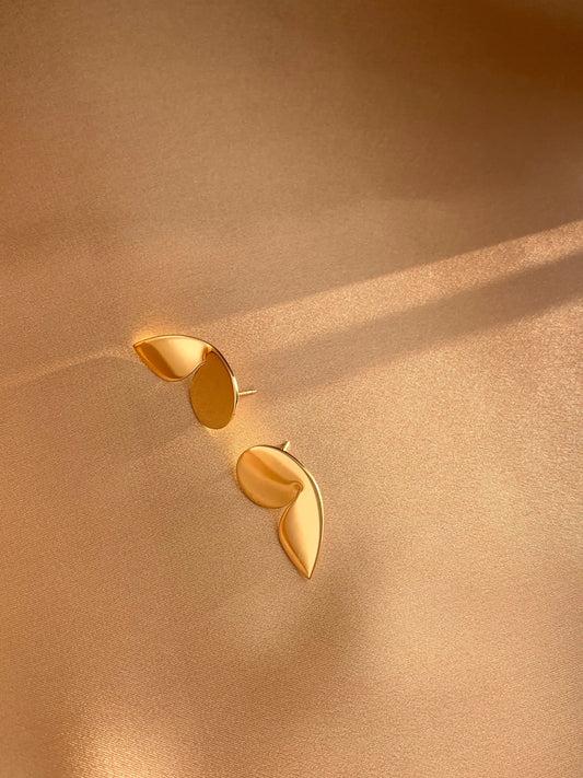 Spirit Earrings In Gold Vermeil Sara Robertsson Jewellery