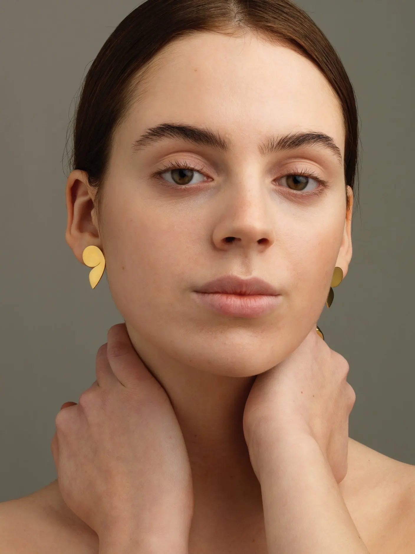 Spirit Earrings In Gold Vermeil Sara Robertsson Jewellery