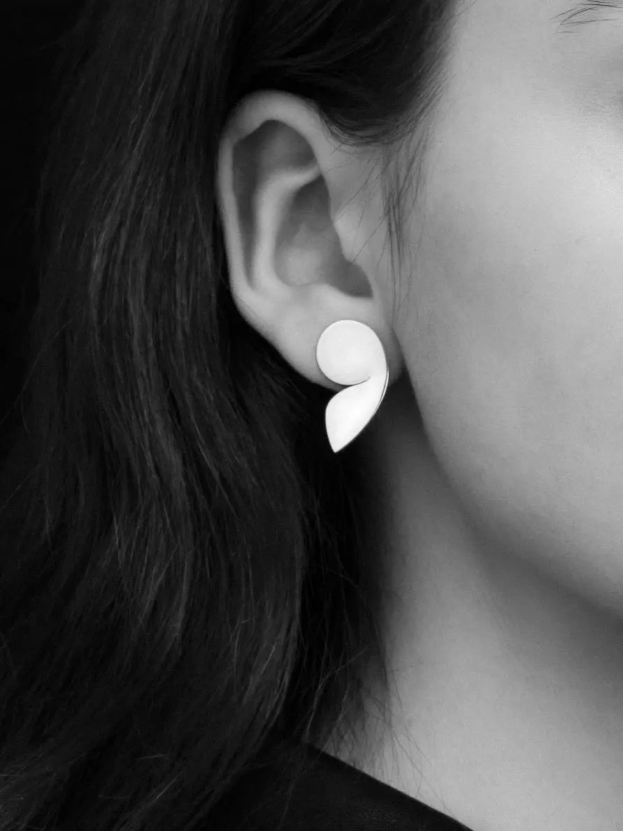 Spirit Earrings In Silver Sara Robertsson Jewellery
