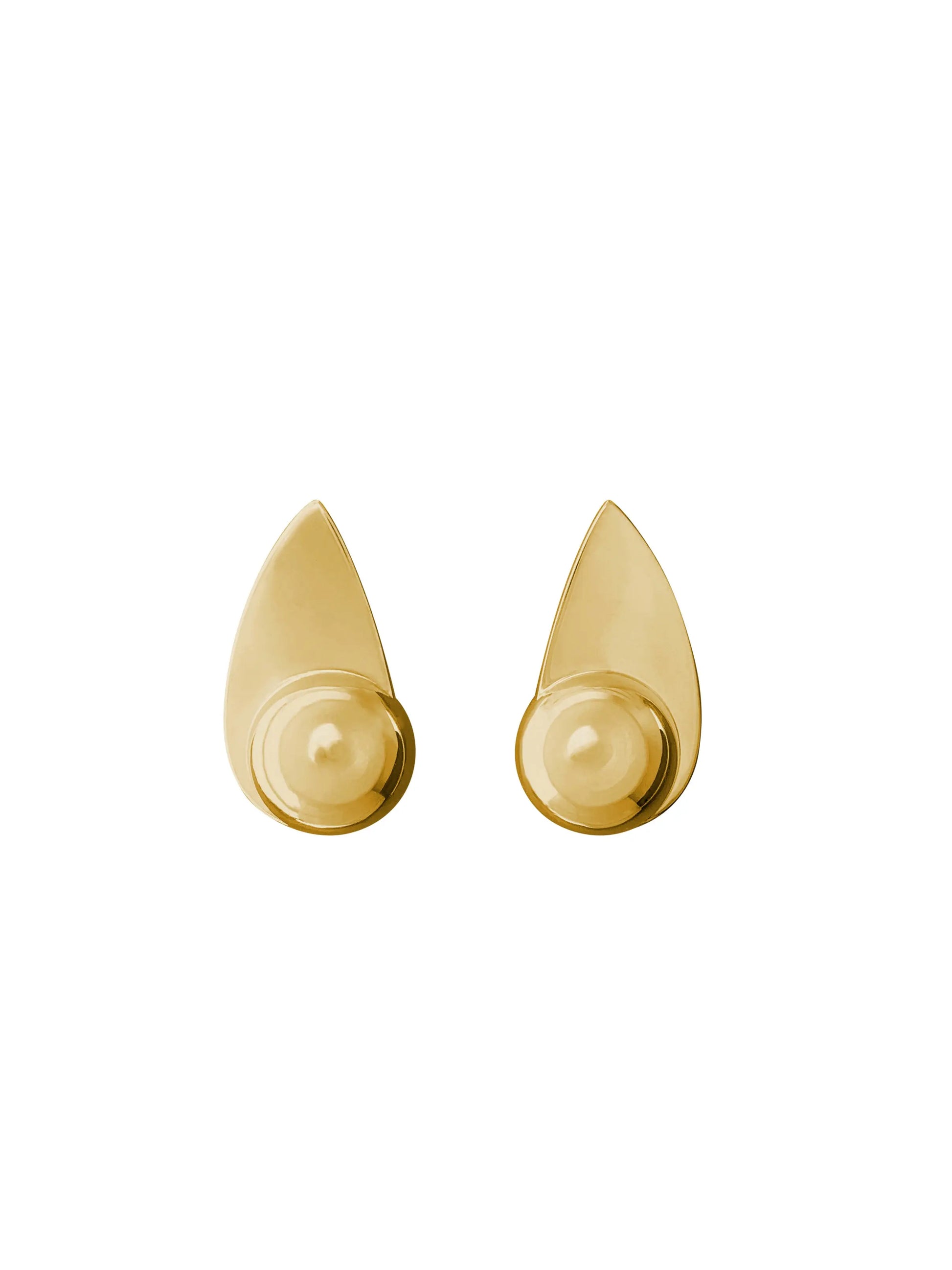 Spring Earrings In Gold Vermeil Sara Robertsson Jewellery