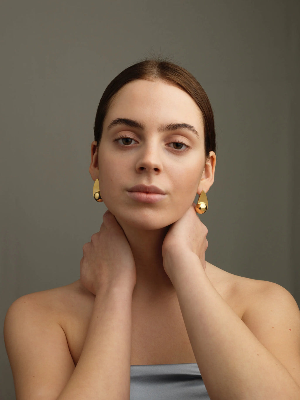 Spring Earrings In Gold Vermeil Sara Robertsson Jewellery
