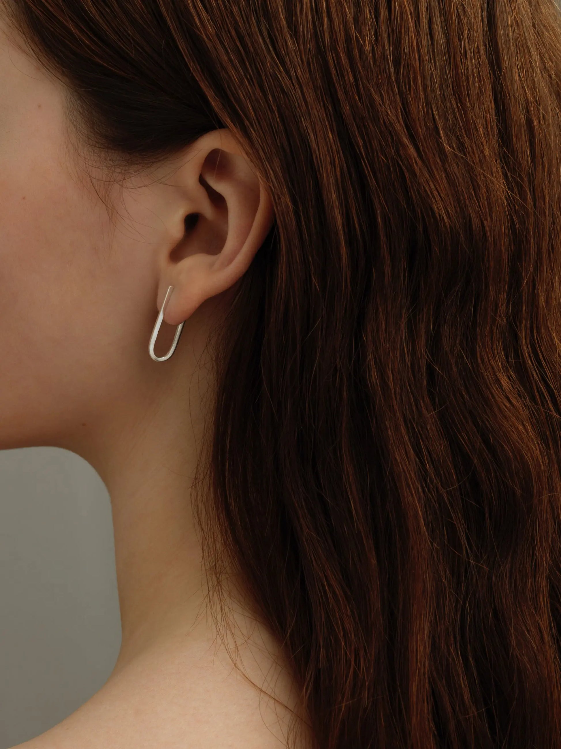 String Earrings In Silver Sara Robertsson Jewellery