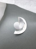Sun Single Earring In Silver Sara Robertsson Jewellery