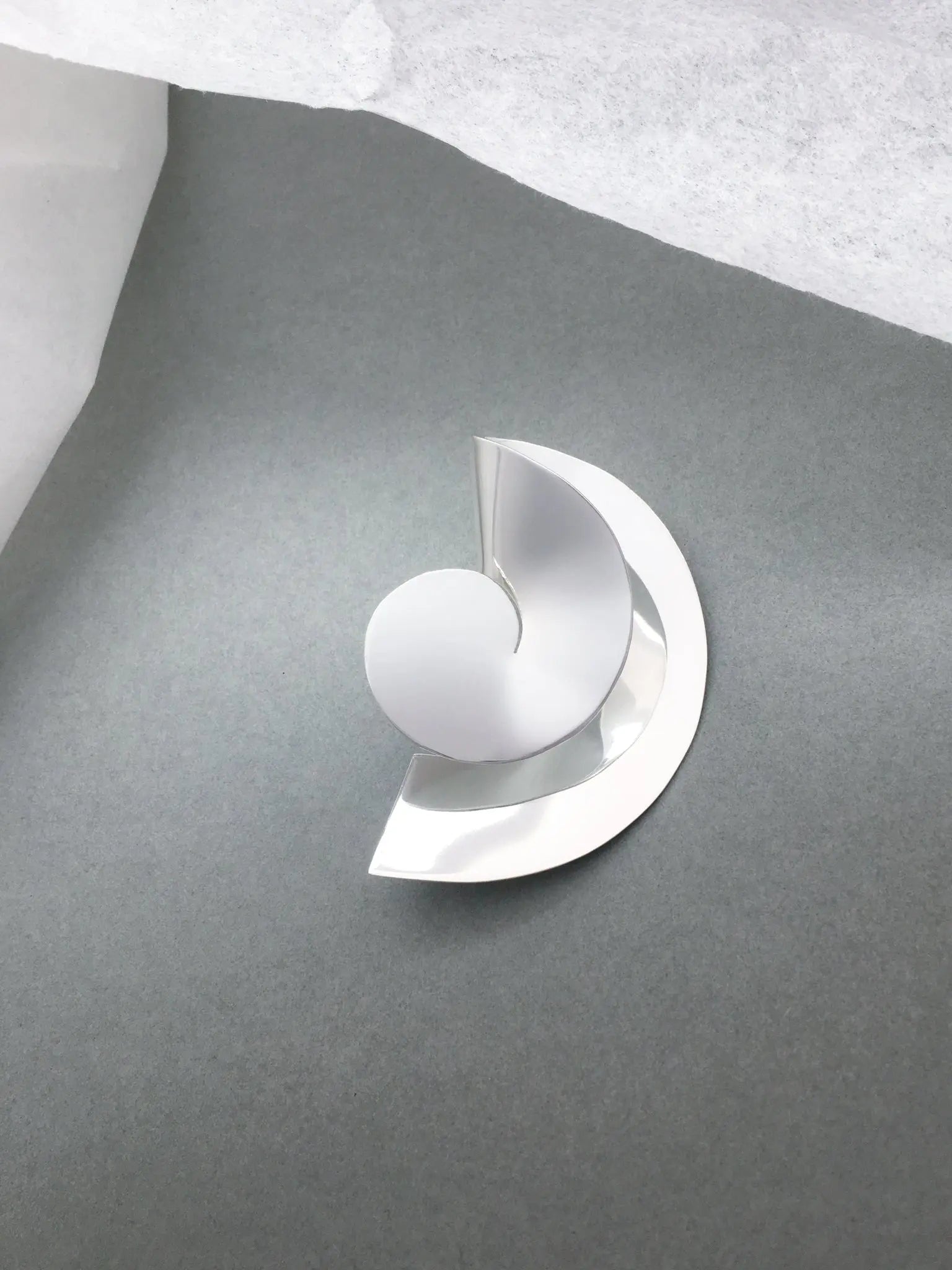 Sun Single Earring In Silver Sara Robertsson Jewellery