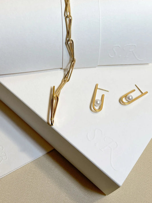 Ain Gift Set In Gold Vermeil Sara Robertsson Jewellery