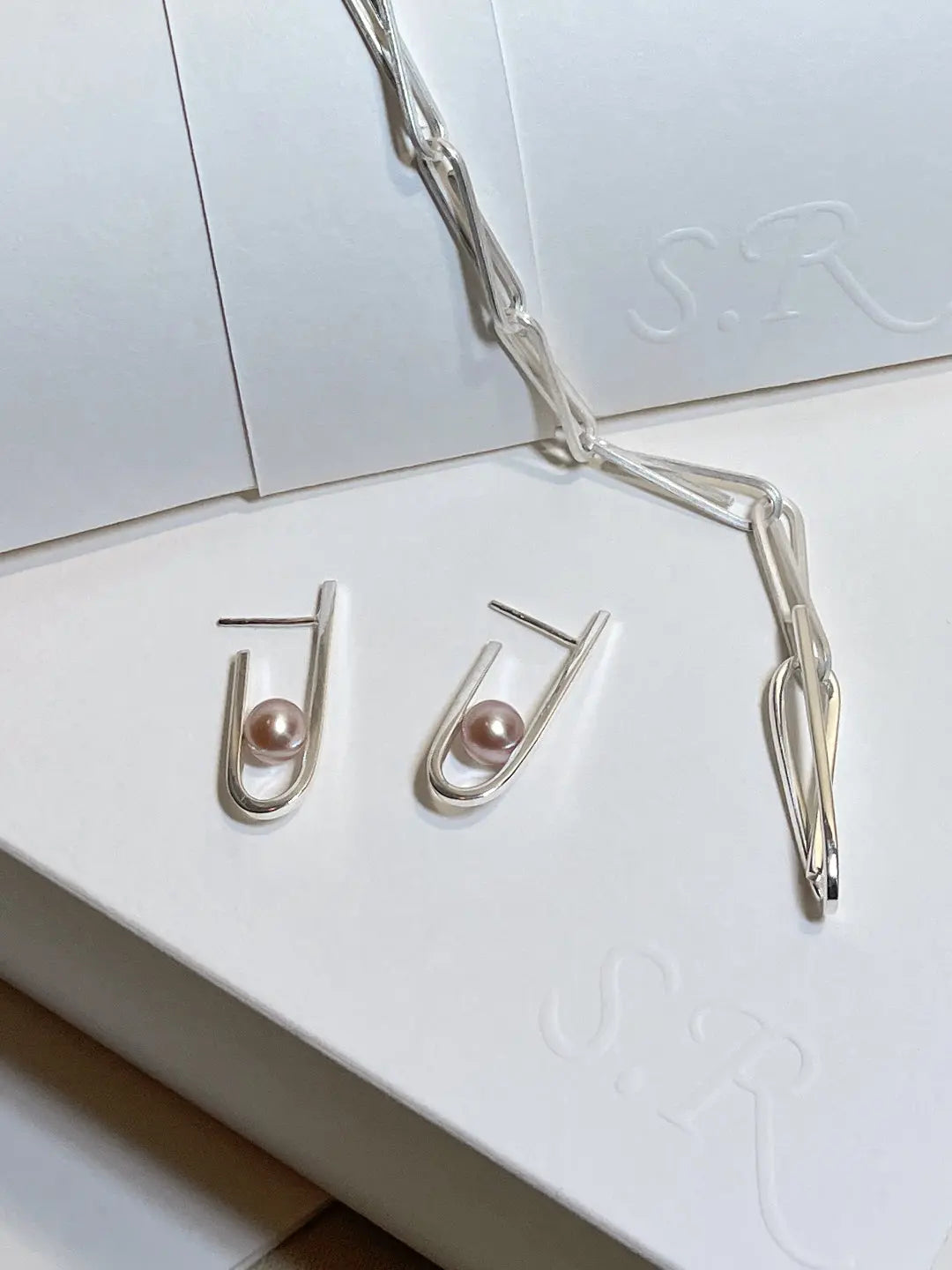 Ain Gift Set In Silver Sara Robertsson Jewellery